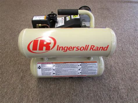 Ingersoll Rand P1iu A9 4 Gallon Twin Stack Air Compressor 30000