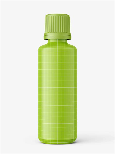 Download Blue essential oil bottle mockup / 50ml - Smarty Mockups
