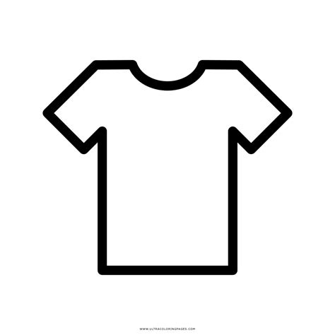 Desenhos De Camiseta Simples Para Colorir E Imprimir Vlrengbr