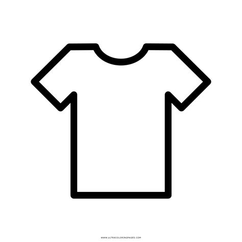 Camiseta Desenho Para Colorir Ultra Coloring Pages Camisa Para Colorir