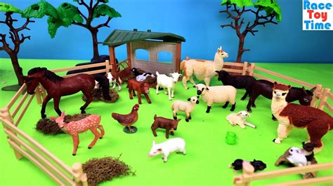 The entire petting zoo had a depressed feeling. Farm Animals Petting Zoo - Fun Toys For Kids - YouTube