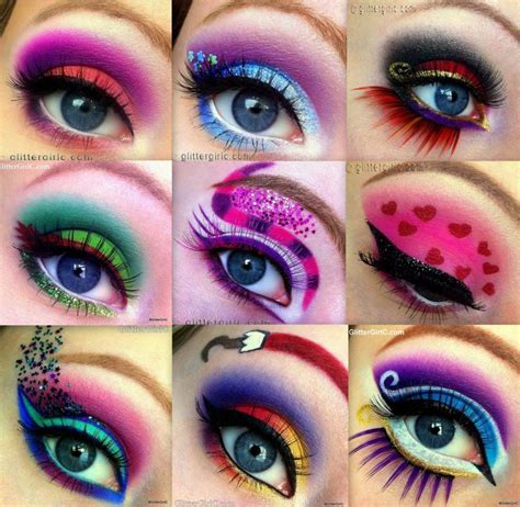 Colourful Crazy Makeup Fantasy Makeup Eye Makeup