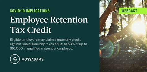 Employee Retention Tax Credit For Employers