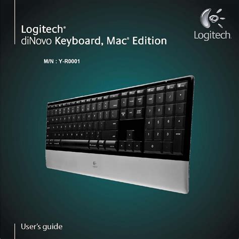 Logitech Far East YR0001 2 4GHz Cordless Keyboard User Manual