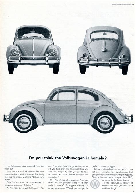Volkswagen Of America Ads 196068 Fonts In Use