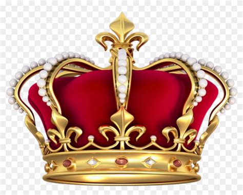 Crown gold is closely related to golden sovereigns, since, as a measurement of alloying, it became the standard for all gold coins issued, replacing the original gold sovereign which was deemed too soft. #corona #rey #real #king #theking #crown #red #gold Clipart (#2159390) - PikPng
