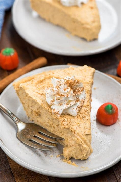 From drinks to dessert, you'll want to tuck into these tasty pumpkin recipes all season long we earn a commission for products purchased through some links in this article. No-Bake Pumpkin Pie Recipe For Thanksgiving - Simplemost