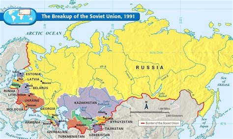 Sovjetunionen Karta Karta Sovjetunionen Och Östra Europa Europa
