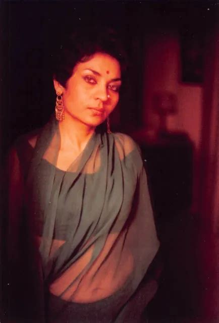 VINTAGE 80S COLOR Photo Beautiful Indian Woman Posing Photo Shoot 2