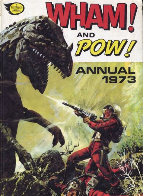 Wham And Pow Annual 1973 Comics Comic Covers Retro Poster