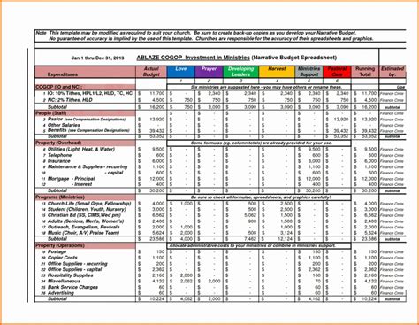 Operating Expense Spreadsheet Template inside Small Business Expense