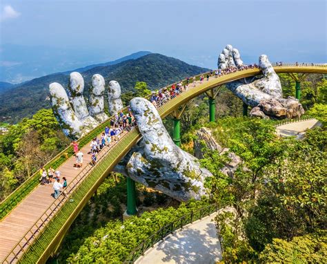 How To See Vietnams Beautiful Golden Bridge Vietnam Tour Packages