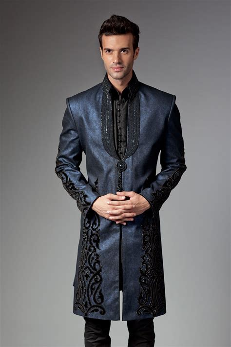 Velvet Sherwani Designs 2018 For Men Wedding In Pakistan