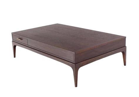 By noble house (8) $ 330 35. Large Rectangle One-Drawer Walnut Coffee Table For Sale at ...