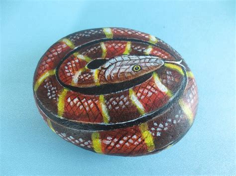 Snake Flickr Photo Sharing Hand Painted Rocks Stone Painting