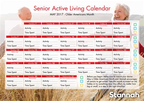 Older Americans Month Download Our Calendar Stannah