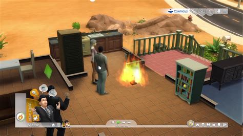 Sims 4 How To Start A Fire Cheat - How to start a fire in the sims 4 - YouTube