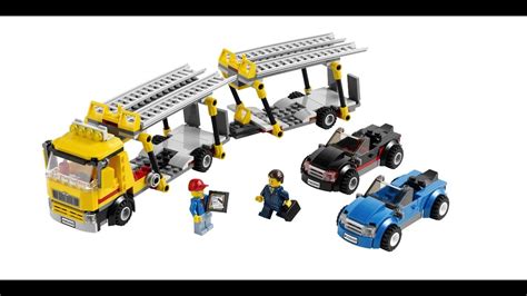 Lego City Great Vehicles Auto Transporter Toy Truck Youtube