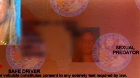 Woman Mistakenly Labeled As ‘sexual Predator On Drivers License