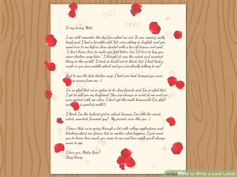 How to Write a Love Letter (with Pictures) - wikiHow