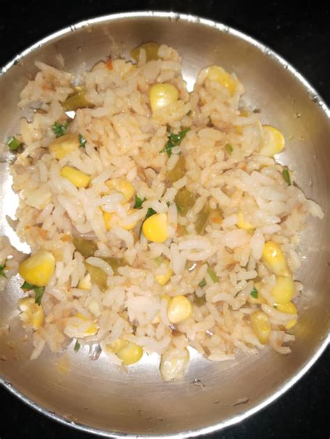 Quick And Easy Sweet Corn Rice Recipe Delishably