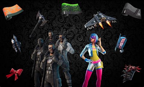 Names And Rarities Of All Leaked Fortnite Cosmetics Found In V1260 Files Skins Back Blings