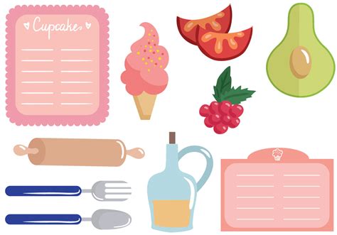 Clip Art Recipe Card Find Vegetarian Recipes