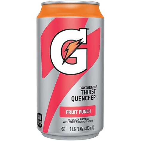 Gatorade Liquid Concentrate Ready To Drink Energy Drink 116 Oz Can