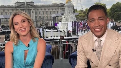 Good Morning America Hosts Tj Holmes And Amy Robach Off Air Following