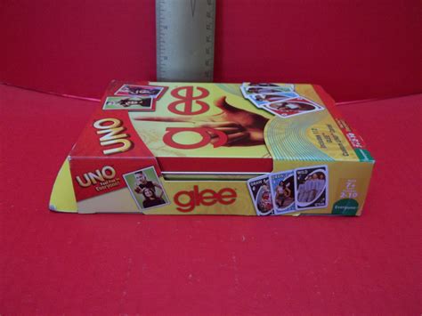 Uno 50th anniversary premium card set. Glee Game Set 112 Custom Uno Cards Edition Toy Yellow ...
