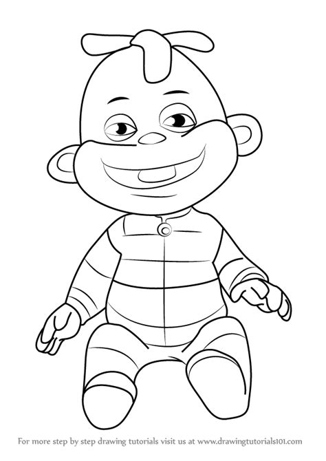 Sid with magnifying glass , sid the science kid , american , cartoon series , pbs , cgi Zeke - Sid The Science Kid Coloring Page - Coloring Home