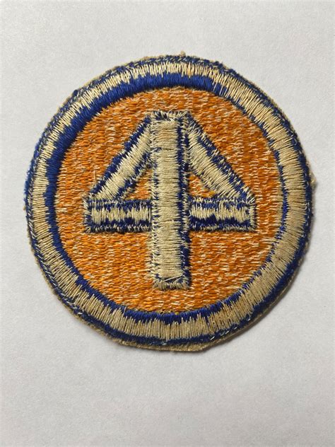 Ww2 Us Army 44th Infantry Division No Glow 0162 Etsy