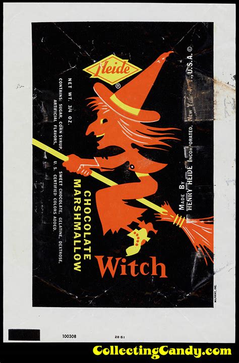 A Fantastic Vintage Halloween Heide Witch Wrapper