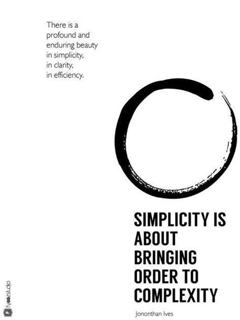 Quotes About Simplicity And Design Interpreted And Designed By Fyooz