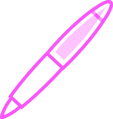 Pink Pen Clip Art At Vector Clip Art Online Royalty Free