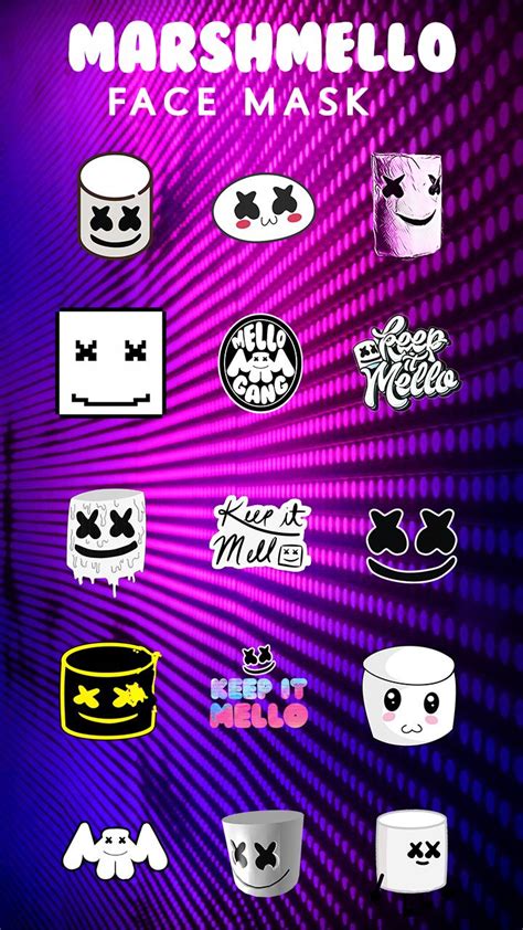 Polish your personal project or design with these marshmello transparent png images, make it even more personalized and more. 適切な Marshmello Face - 美しい壁紙画像