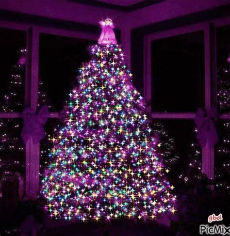 Pin By Jennifer Moore Singer On Purple Stuff 2 Purple Christmas Tree