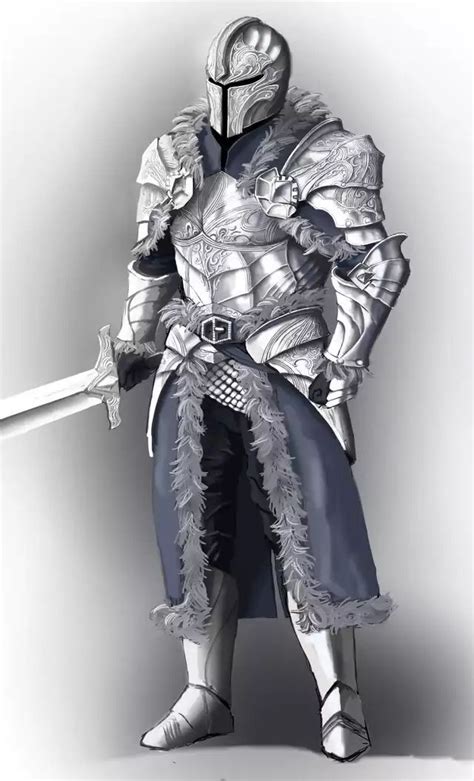 Character Art Collection Knight Armor Paladin Armor Fantasy