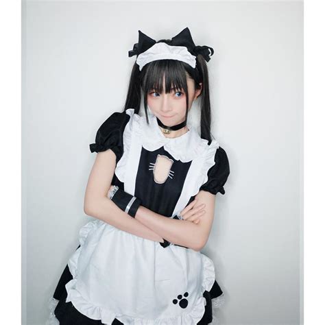 2021 Cat Maid Outfit Cosplay Sexy Lolita Anime Cute Soft Girl Maid