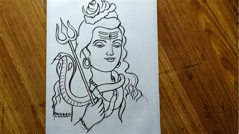 Very Easy Line Art Lord Shiva For Shivaratri Specialeasy Shiv Thakur