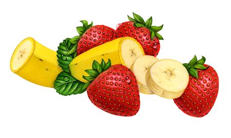 Banana Clipart Strawberry Banana Banana Strawberry Banana Transparent