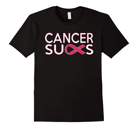 Cancer Sucks Breast Cancer Pink Ribbon T Shirt Tshirt Cl Colamaga