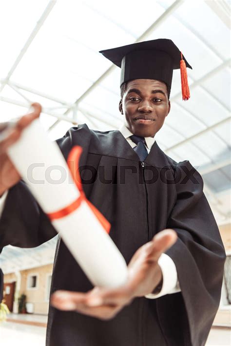 Graduated Student Stock Image Colourbox