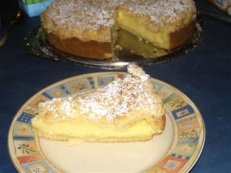 Gefüllter Streuselkuchen Rezept mit Bild