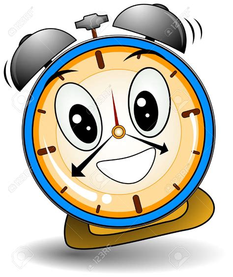 Cartoon Alarm Clock Clipart Image 10689