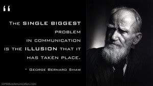 George bernard shaw was a playwright who was born on july 26, 1856 in dublin, ireland. George Bernard Shaw Quotes Communication. QuotesGram