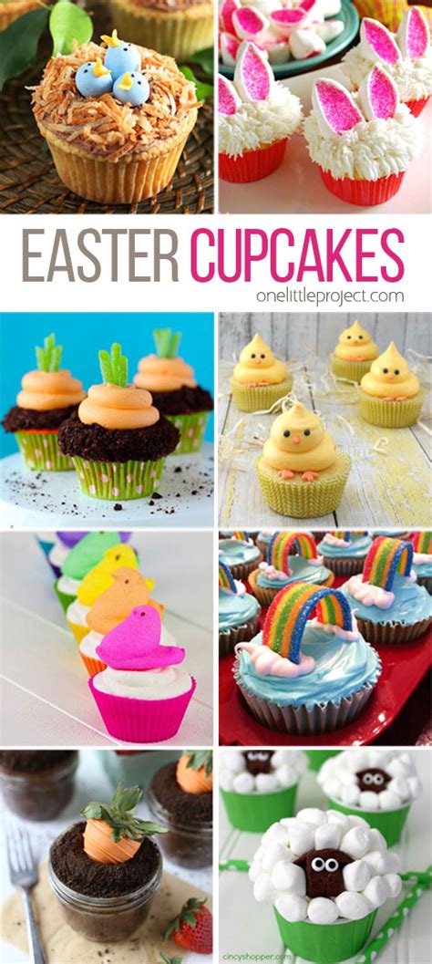 Materials needed for mayflower cupcake don't panic, i didn't put actual turkey in these cupcakes! 35 Adorable Easter Cupcake Ideas