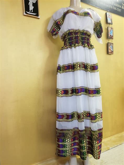 Ethiopian Chiffon Dress Etsy