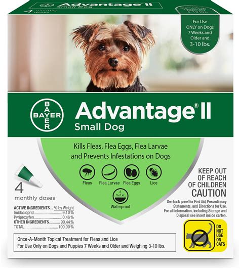 Are you looking for the best flea medicine for dogs to protect your best friend? Advantage II Flea Treatment for Small Dogs - Free Shipping ...