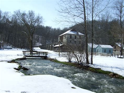 View project in a separate window. Spring Mill State Park, an Indiana State Park located near ...